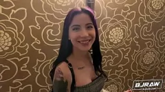 play نحيل وشم فاتنة شارلوت سارتر يذهب كل ما في مع كبير ديك بوف اللسان