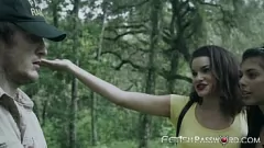 play Tattooed Teen Gina Valentina Subdued by Rough Ranger Cock