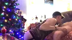 play Naughty Slut Deepthroats Daddys 7,5 -Zoll -Schwanz am xxxmas Eva